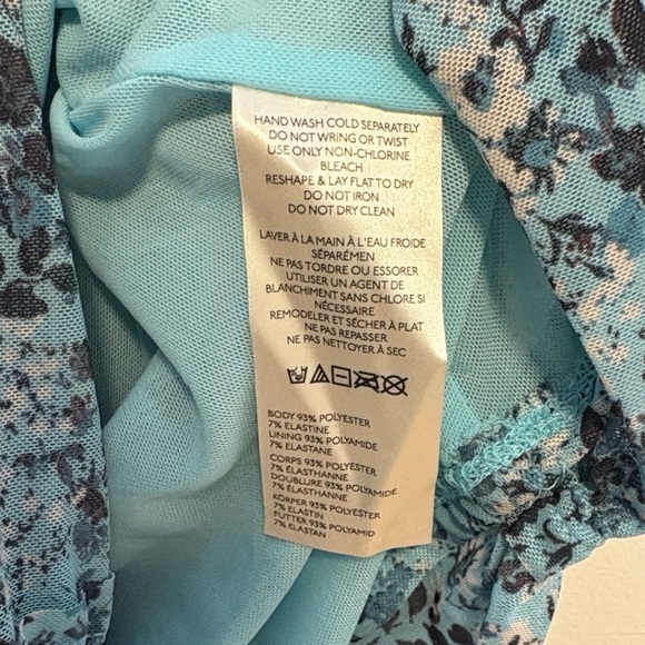 Anthropologie Short-Sleeve Shirred Mesh Top NWT , sz : medium - Picture 10 of 10